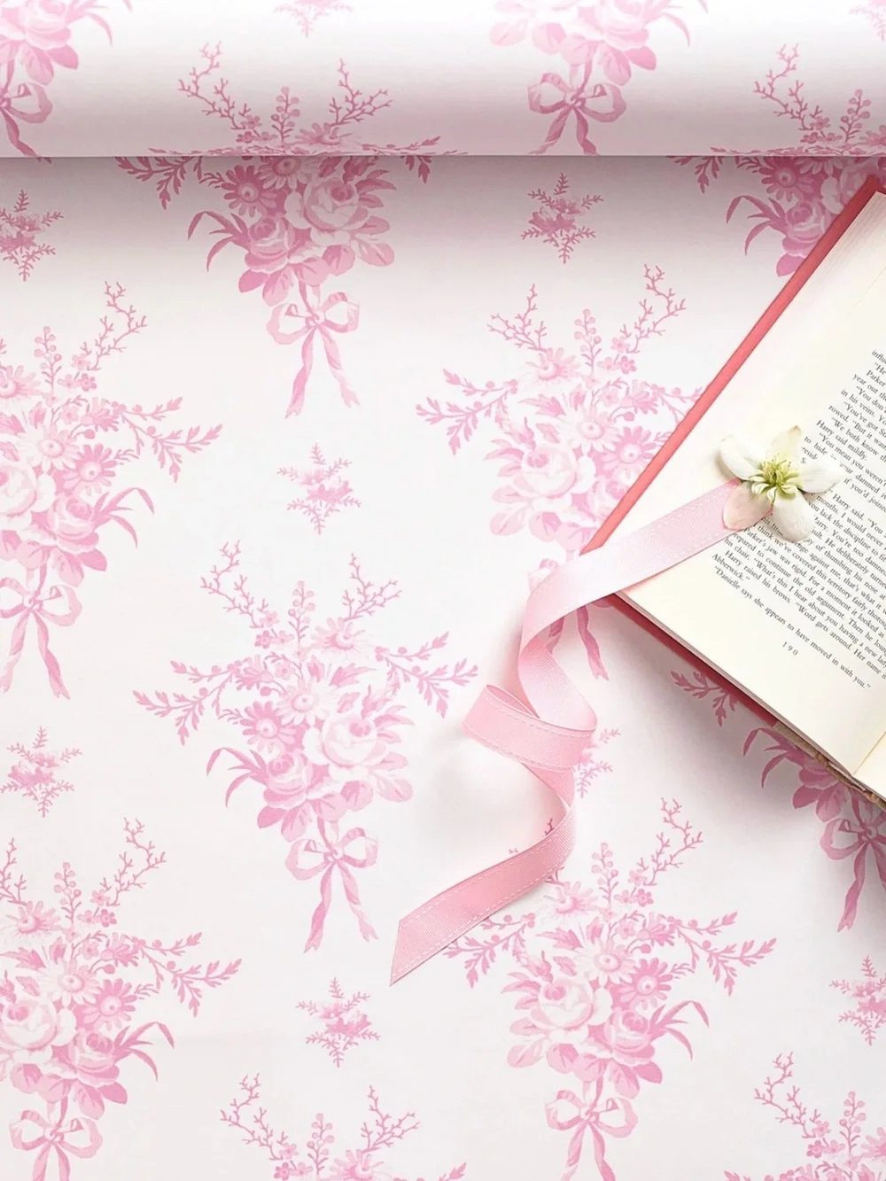 LoveShackFancy Rosie arrangement Wallpaper Roll